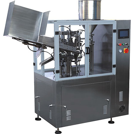 Fully automatic aluminum tubo filling & sealing machine ( NF-60Z )